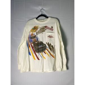 Vintage NASCAR Winston Cup Series Bristol Single Stitch Long Sleeve T-Shirt XL